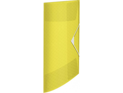 Desky na spisy 3-klopové, Esselte Colour´Ice, žlutá