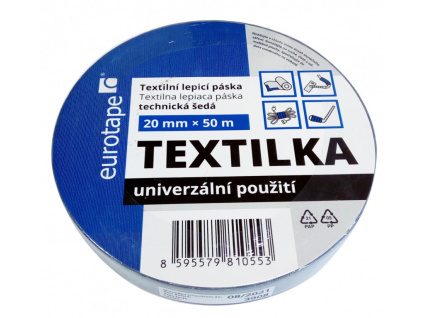 Lepicí páska textilní CHEMOTEX 20 mm