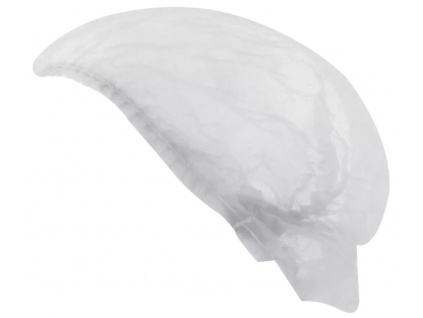 Jednorázová čepice bílá - 100 ks
