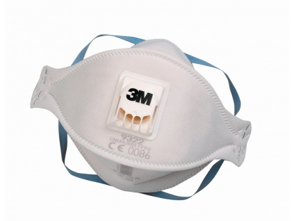 Respirátor FFP2 3M Aura s výdechovým ventilkem, 1 ks