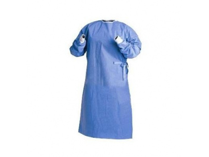 Plášť sterilní operační Medic, modrý, 1 ks