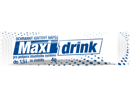 Ochranný iontový nápoj Maxi Drink, 20 ks
