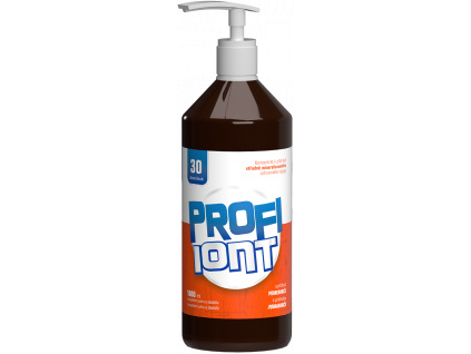 Ochranný iontový sirup Profi Iont 1 l, pomeranč