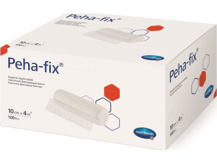 Obinadlo elastické fixační Peha-fix, 10 cm x 4 m, 100 ks