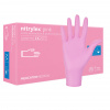 nitrilove rukavice pink