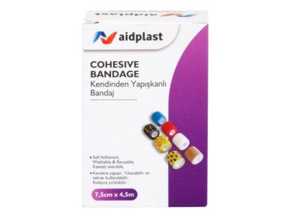 vyr 1245aidplast obvaz 7 5 cm x 4 5 m 1ks