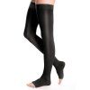 brillant ag lace black open toe