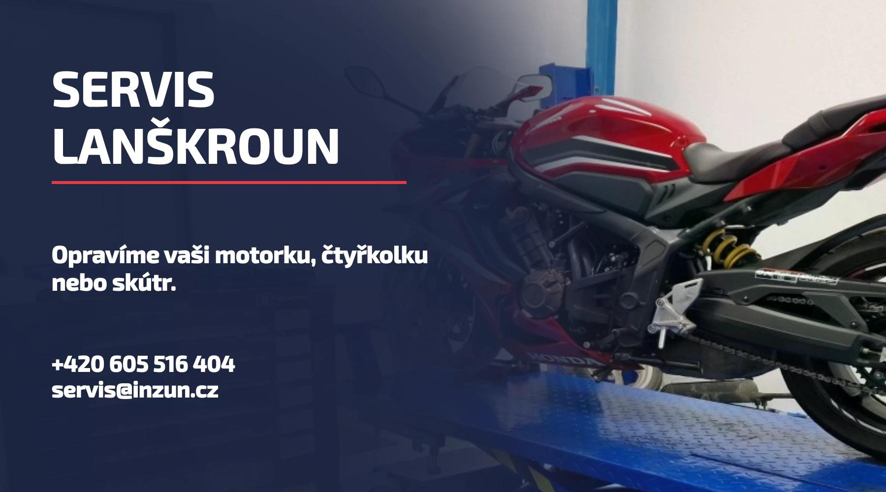Servis motorek Lanškroun
