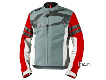 Bunda s laminovanou membránou iXS RAPID-STX 2.2 X2-311426 modro-šedo-červený 2XL (Velikost 2XL)