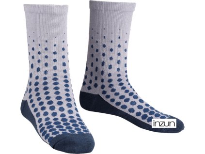 Ponožky iXS SOCKS 2.0 473-510-4014 blue-grey L (velikost L)