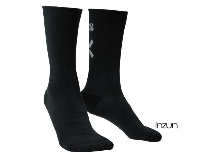 Ponožky iXS CARVE 1.0 473-510-6401 černý L (velikost L)