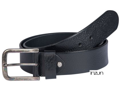 Klasický kožený pásek iXS CLYDE 2.0 X33521 černý 2XL (velikost 2XL)