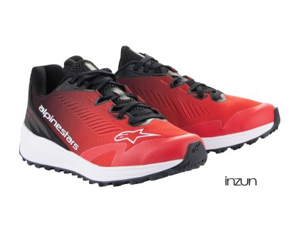 boty META ROAD 2, ALPINESTARS (červená/černá/bílá) 2025 (Velikost 42)