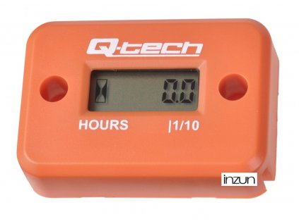 měřič motohodin, Q-TECH (oranžový)