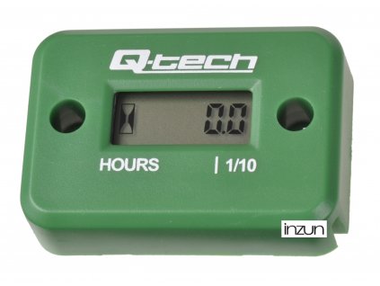 měřič motohodin, Q-TECH (zelený)