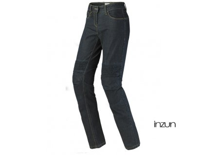kalhoty, jeansy J&RACING LADY, SPIDI, dámské (tmavě modré, obšívka Cordura®/denim bavlna)