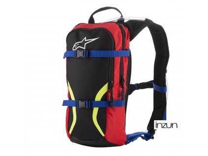 hydrobag IGUANA, ALPINESTARS (černá/modrá/červená/žlutá fluo, celkový objem 6 l, objem hydrobagu 1,5 l) 2024