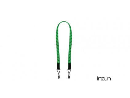 gumicuk Twin Wire "pavouk" plochý délka/šířka popruhu 800/16 mm se zakončeními pomocí drátových háků, OXFORD (zelený)