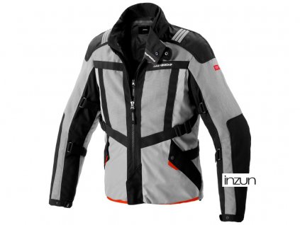 bunda NET RUNNER H2OUT, SPIDI (černá/šedá/červená) (Velikost M)