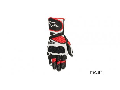 rukavice SP-1 2, ALPINESTARS (černá/bílá/červená)