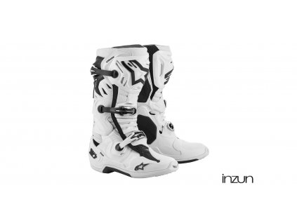 boty TECH 10 SUPERVENTED, ALPINESTARS, perforované (bílá) 2026 (Velikost 45,5)