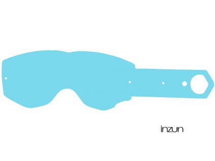 strhávací slídy plexi pro brýle SPY řady MAGNETO, Q-TECH (10 vrstev v balení, čiré)
