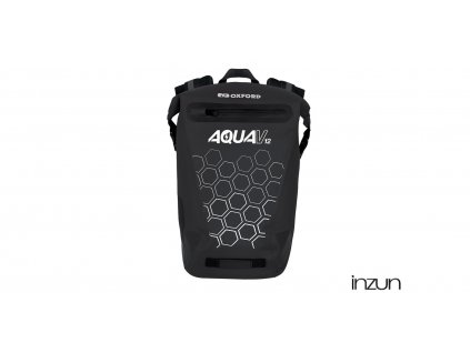 vodotěsný batoh AQUA V12, OXFORD (černá, objem 12 L)