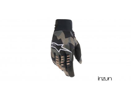 rukavice SMX-E, ALPINESTARS (písková camo/černá)