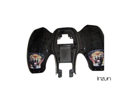 Plast zadní Leopard 150cc/250cc (Barva Černá)