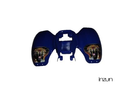 Plast zadní Leopard 110/125cc (Barva Černá)