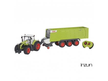 Happy People RC traktor Claas Axion 870 + přívěs Cargos 9600 1:16