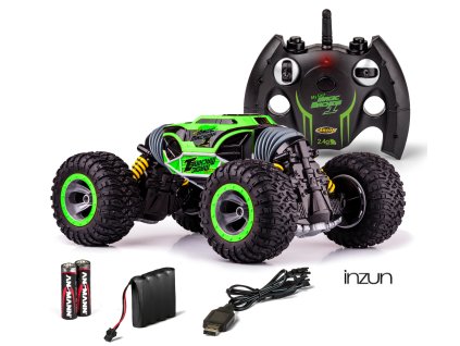 carson rc oboustranne auto magic machine 1 10 zelena