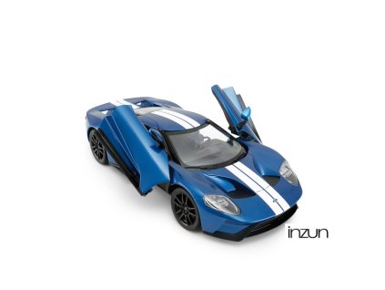 Ford GT 1:14, RASTAR, licence, LED, metalický lak, modré