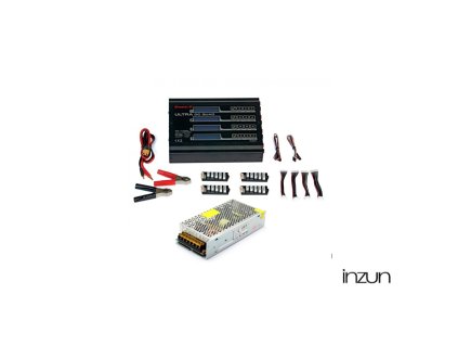 Set Graupner Ultra DC Quad, 4x80W se zdrojem 12V 25A 300W