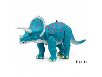 Knoki RC dinosaurus Triceratops, LED efekty, zvuky