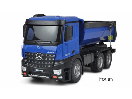 Amewi kamion Mercedes-Benz Arocs licence DUMP TRUCK 1:14, 2,4 GHz, RTR, modrý