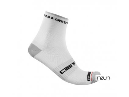 Castelli - pánské ponožky Rosso Corsa Pro 9, white