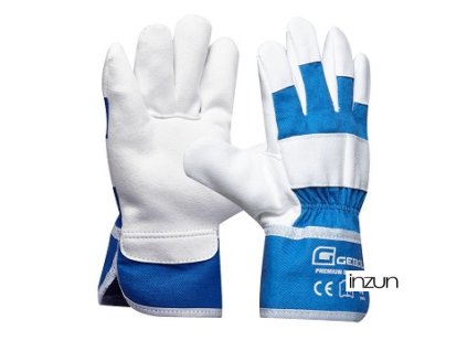 419004 detske pracovni rukavice premium blue junior modrobile vek 4 6 let