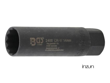 402978 1 hlavice pro zapalovaci svicky 3 8 x 14mm delka 65mm extra uzka bgs 2400