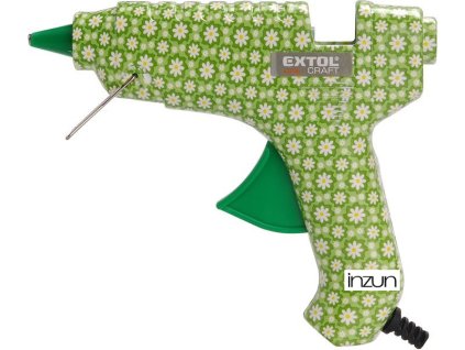 Tavná pistole 40 W, na tyčinky 11 mm, květinová - EXTOL CRAFT EX422100