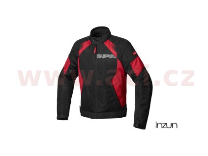 bunda FLASH EVO NET WINDOUT, SPIDI (černá/bílá/červená) (Velikost L)