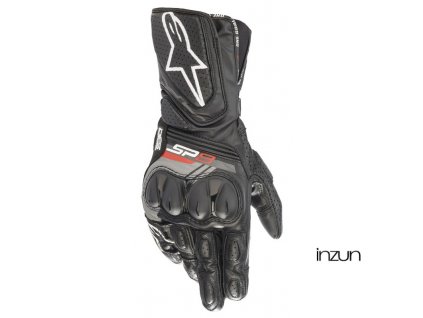 rukavice SP-8, ALPINESTARS (černá) 2026 (Velikost 3XL)