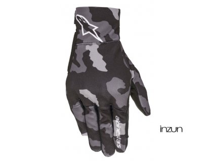 rukavice REEF, ALPINESTARS, dětské (černá/šedá camo) 2024