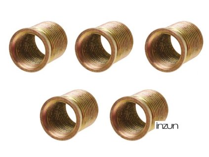 436116 zavitova vlozka m14x1 25 mm delka 19 mm na opravu zavitu svicek sada 5 ks bgs 149 19