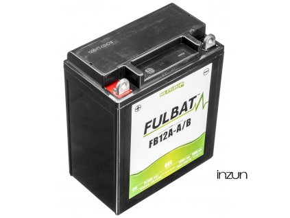 baterie 12V, FB12A-A/B GEL (12N12A-4A-1), 12V, 12Ah, 155A, bezúdržbová GEL technologie 134x80x161 FULBAT (aktivovaná ve výrobě)