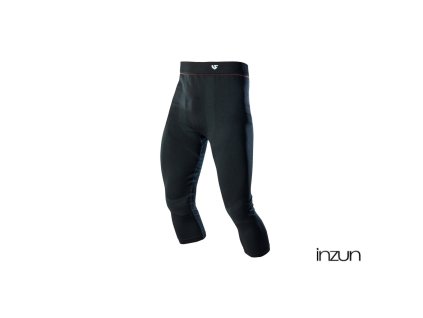 termoprádlo spodky 3/4 Hero pant - warm, UNDERSHIELD (černá) (Velikost S)