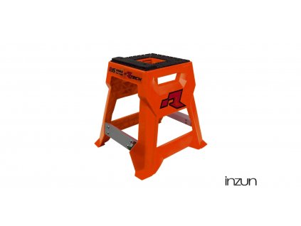 stojan MX R15 (technopolymer / hliník), RTECH (neon oranžová/černá)
