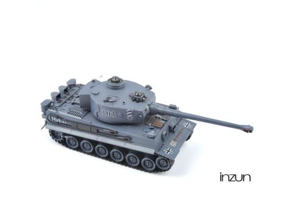 s-Idee RC bojující tank Tiger 1 1:28 šedá