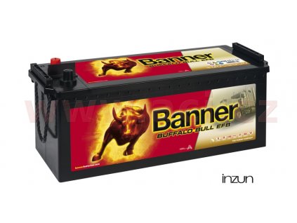 150Ah baterie, 850A, levá BANNER Buffalo Bull EFB 513x189x195(220)