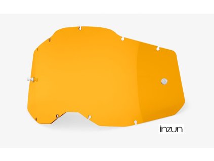 plexi Racecraft 2/Accuri 2/Strata 2, 100% - USA (tmavě žluté, Anti-fog)